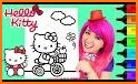 New Hello Kitty coloring book related image