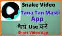Snake Video - Tana Tan Masti app Made in India related image