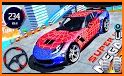 Top speed mega ramp stunt car racing new 3d 2021 related image