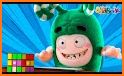 Oddbods skiing jigsaw puzzles related image