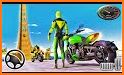 Superhero Bike Stunt Racing - Mega Ramp Games 2021 related image