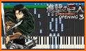 Attack On Titan Piano Tiles related image