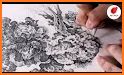 Ink Sketch - Pencil Photo Art related image
