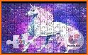 Unicorn Jigsaw Puzzle for Kids - Toddlers related image
