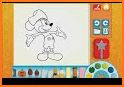 Coloring Book for mickey mouse V2 related image