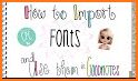 iFonts related image