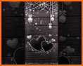 Black Pink Heart Love Romantic Theme related image