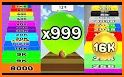 Numbers Ball Game- Ball Run 3D related image