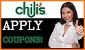 Chilis Restaurants Coupons Deals - Savings related image