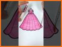 Glitter Dress up for Little Princess Coloring Book related image