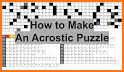 Acrostics – Crossword Puzzle related image