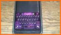 Purple Galaxy Keyboard Theme related image