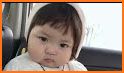 Cute Baby Stickers: Jin Miran Funny WAStickersApp related image