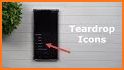 Teardrop Dark - Icon Pack related image
