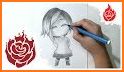 How to Draw RWBY related image