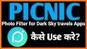 Sky photo editor: Photo filter for dark sky related image