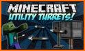 Turret Minecraft mod related image