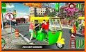 Crazy Tuk Tuk Parking: City Rickshaw Racing Driver related image