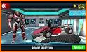 Ramp Car Robot Transform Racing: Car Shooting Game related image