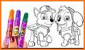 Coloring for Kids: Color the Dog related image