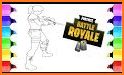 Fortnite Battle Royale coloring book related image