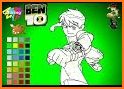 Colour Game of Ben ten for children related image