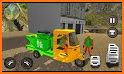 Tuk Tuk Rickshaw Garbage Truck related image