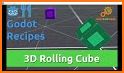 Rolling Cube 3D related image