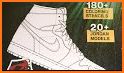 Sneakers Art Coloring Book related image
