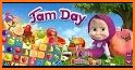 Masha and The Bear Jam Day Match 3 games for kids related image