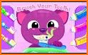 Cute & Tiny Morning Routine - Teeth Care & Hygiene related image