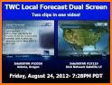 Dual Weather - Two weather reports side-by-side related image