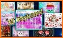 Rose Galaxy Keyboard Theme related image