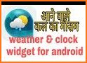 Weather & Clock Widget Android related image