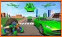 Spider Wheel Car Robot Game: Drone Robot Game 2021 related image