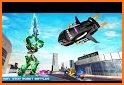Flying Police Car Robot Transform Games related image