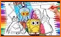 SpongeBob Coloring book pages related image