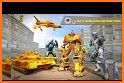 Army Bus Robot Transform Wars – Air jet robot game related image