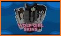 Wolf Girl Skins for Minecraft related image