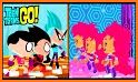 teen coloring the titans cartoon go game related image
