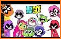 Teen Coloring Book Titans Go related image