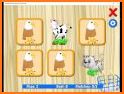 Animals memory game for kids. Matching game. related image