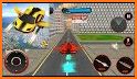 Flying Police Robot Car Transform: Flying Car Game related image