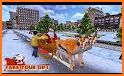 Christmas Car Rush Gifts Delivery: Santa New Game related image