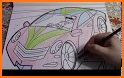 Color ASMR: Car Coloring Book related image