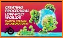 Poly Worlds - 3D Art Coloring related image