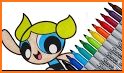 Coloring Powerpuff Girls for Kids related image