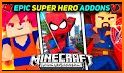 Funny hero baldhead mod for Minecraft PE related image