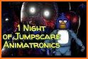 One night of jumpscare animatronic related image