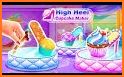 High Heel Cupcake Maker-Bakery Games Free related image